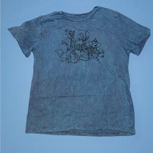 Disney Parks Zootopia Acid Wash Tee